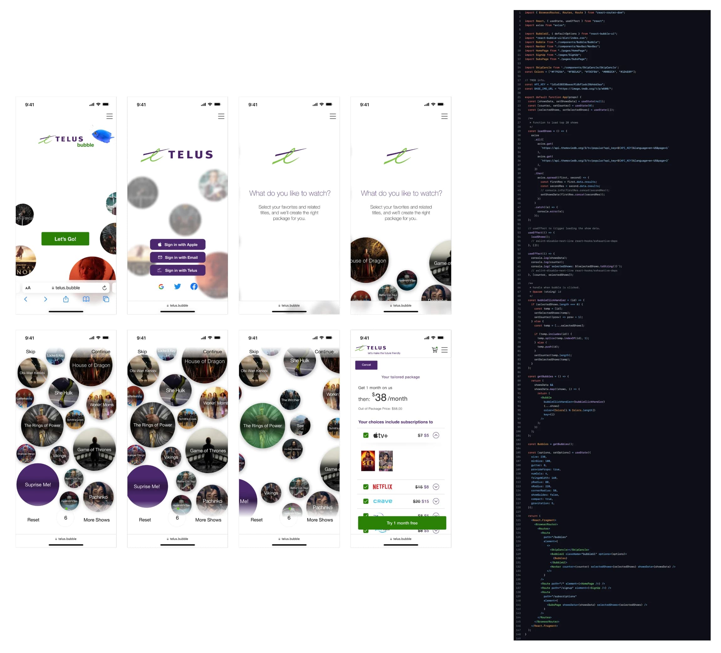 Simplifying Telus Streaming UX